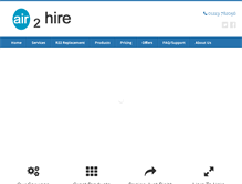 Tablet Screenshot of air2hire.co.uk